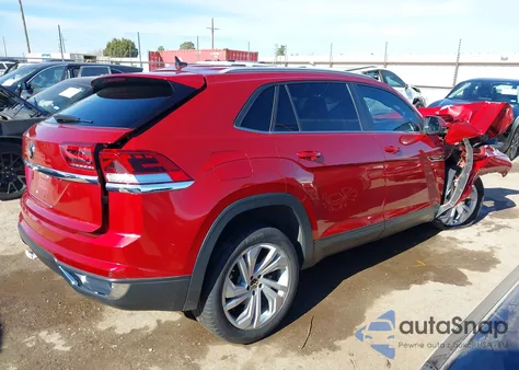 2020 Volkswagen Atlas Cross Sport 2.0T Se W/Technology/2.0T Se W/Technology R-Line z USA, uszkodzony, nr VIN 1V2YC2CAXLC204798